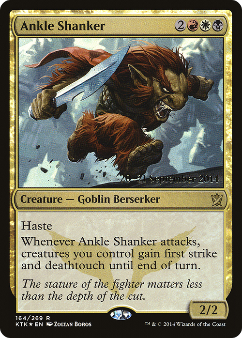 Ankle Shanker (PRE-164S) - Khans of Tarkir Promos Foil