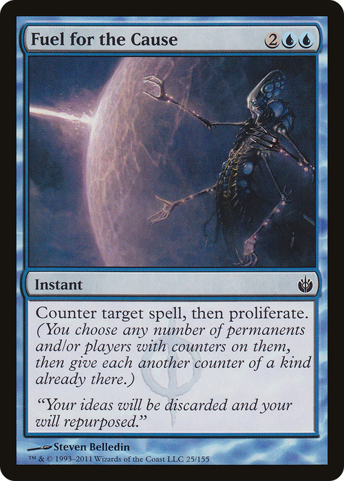 Fuel for the Cause (MBS-025) - Mirrodin Besieged Foil