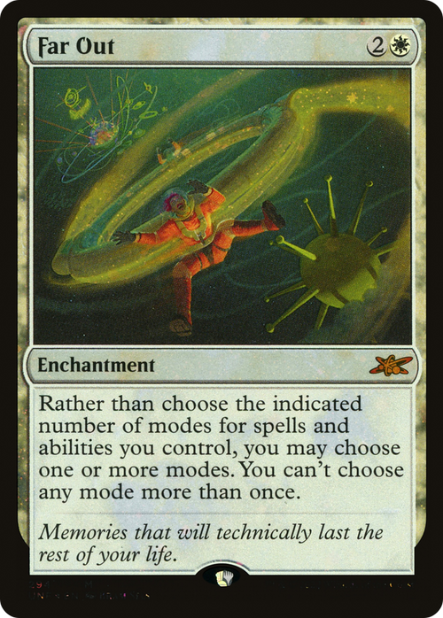 Far Out (Galaxy Foil) (UNF-294) - Unfinity Foil