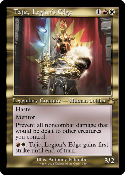 Tajic, Legion's Edge (Retro Frame) (RVR-385) - Ravnica Remastered Foil