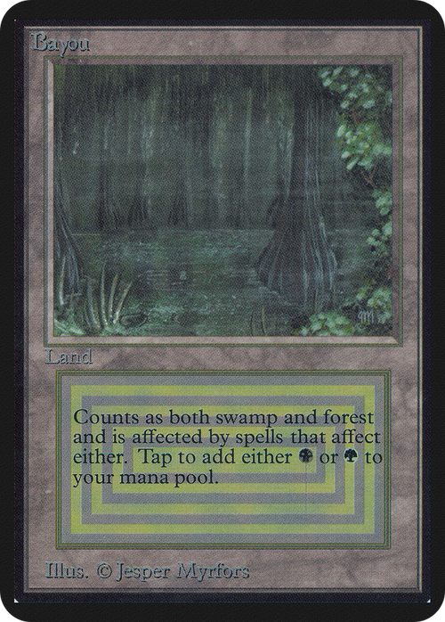 Bayou (LEA-) - Limited Edition Alpha