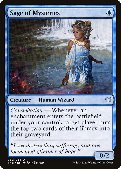 Sage of Mysteries (THB-062) - Theros Beyond Death