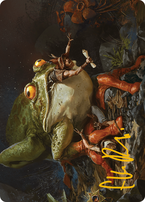 Rampant Frogantua // Rampant Frogantua (AMH3-032) - Modern Horizons 3 Art Series (Borderless)