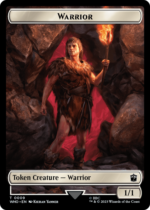 Warrior (TWHO-009) - Doctor Who Tokens Foil