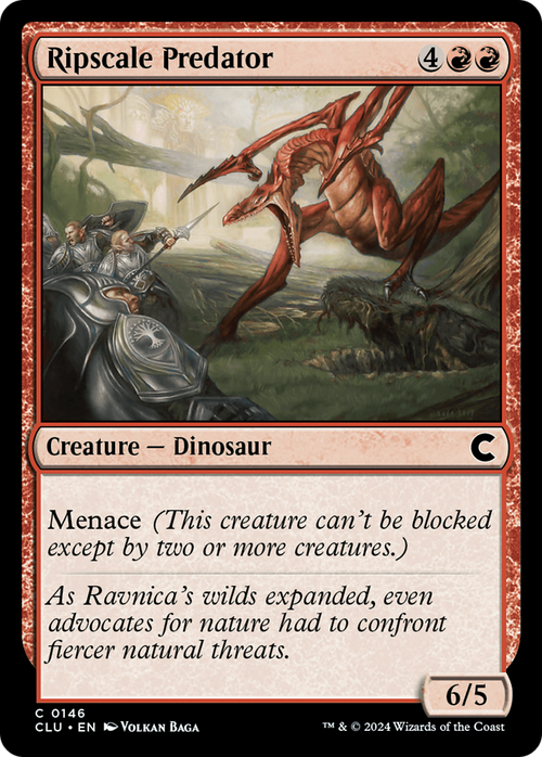 Ripscale Predator (CLU-146) - Ravnica: Clue Edition