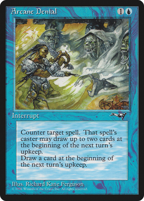 Arcane Denial (Sword) (ALL-033) - Alliances