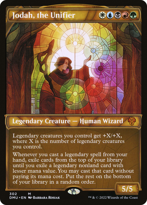 Jodah, the Unifier (Showcase) (DMU-302) - Dominaria United: (Showcase) Foil