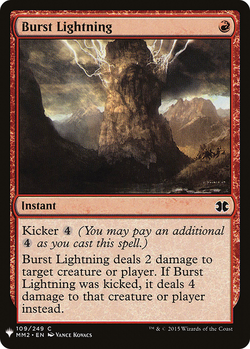 Burst Lightning (MM2) (LIST-MM2-109) - The List