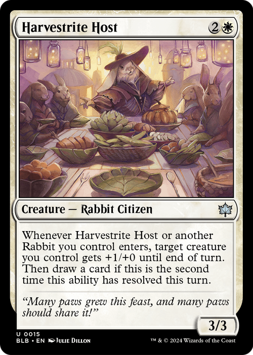 Harvestrite Host (BLB-015) - Bloomburrow Foil