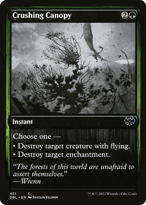 Crushing Canopy (DBL-461) - Innistrad: Double Feature