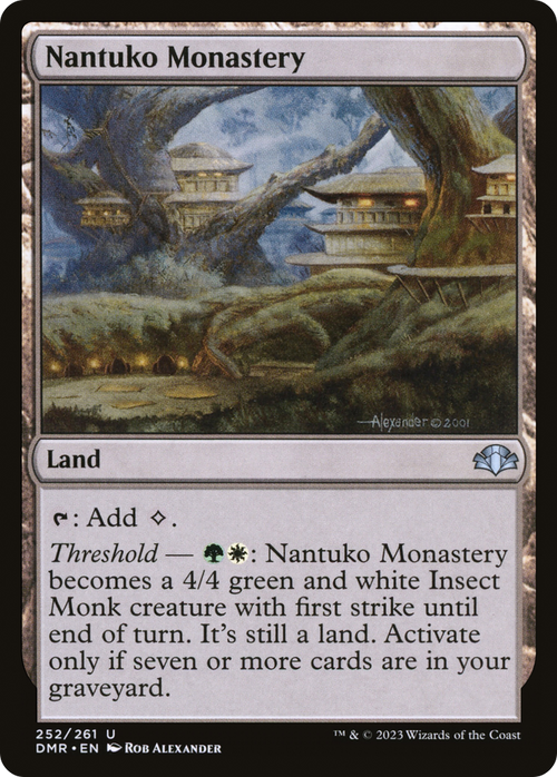 Nantuko Monastery (DMR-252) - Dominaria Remastered