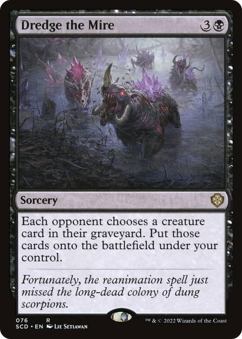 Dredge the Mire (SCD-076) - Starter Commander Decks