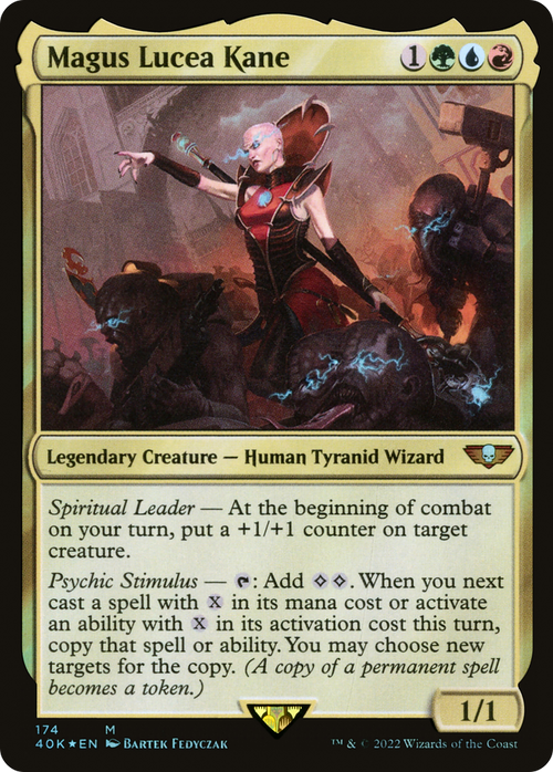 Magus Lucea Kane (40K-174) - Warhammer 40,000 Commander Foil