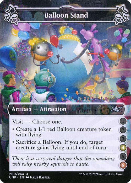 Balloon Stand (4-6) (UNF-200) - Unfinity