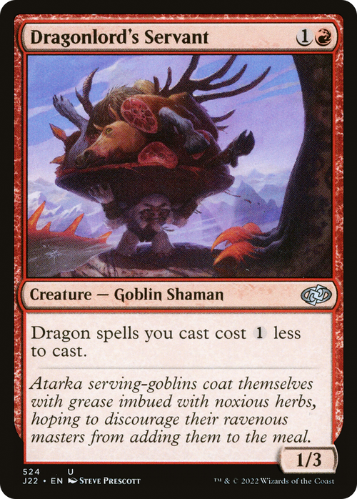 Dragonlord's Servant (J22-524) - Jumpstart 2022