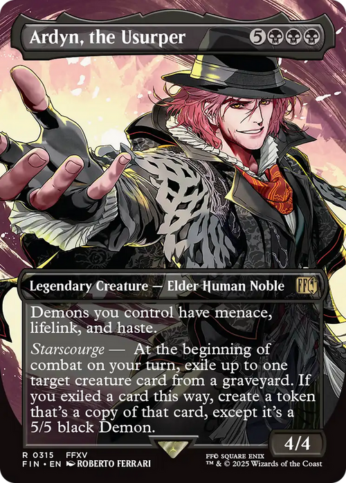 Ardyn, the Usurper (0315) (Borderless) (FIN-315) - FINAL FANTASY
