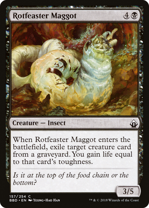 Rotfeaster Maggot (BBD-157) - Battlebond Foil