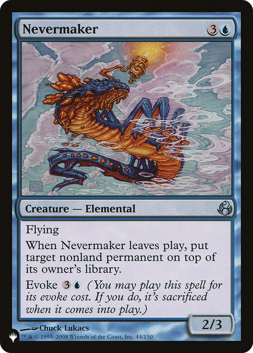 Nevermaker (LIST-44/150) - The List