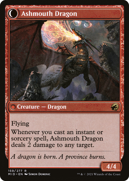 Smoldering Egg (MID-159) - Innistrad: Midnight Hunt: (Double Faced Transform)