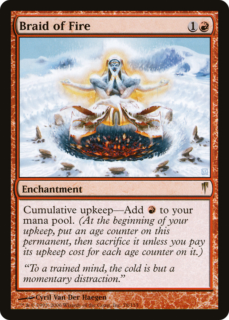 Braid of Fire (CSP-078) - Coldsnap Foil
