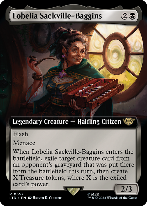 Lobelia Sackville-Baggins (Extended Art) (LTR-357) - The Lord of the Rings: Tales of Middle-earth: (Extended Art)
