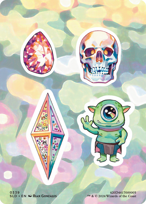 Sticker Sheet (0339) (SLD-339) - Secret Lair Drop