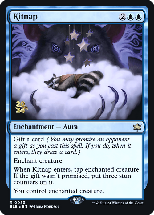 Kitnap (PRE-053) - Bloomburrow Promos Foil