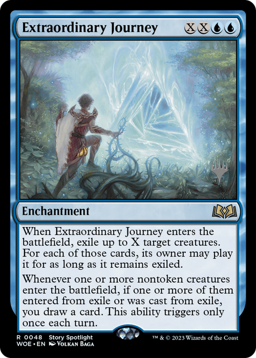 Extraordinary Journey (PPWOE-048) - Wilds of Eldraine Promos Foil