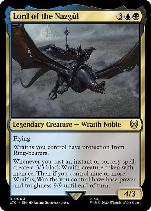Lord of the Nazgul (LTC-060) - Tales of Middle-earth Commander