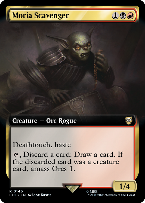 Moria Scavenger (Extended Art) (LTC-145) - Tales of Middle-earth Commander: (Extended Art)
