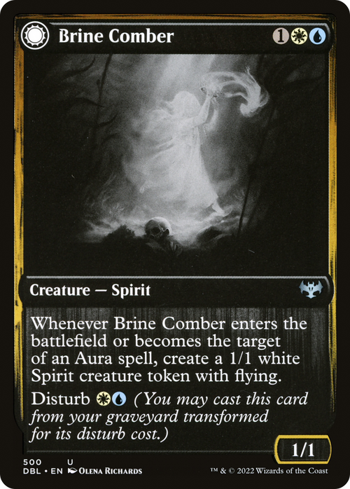 Brine Comber (DBL-500) - Innistrad: Double Feature: (Double Faced Transform) Foil