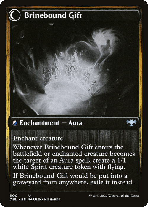 Brine Comber (DBL-500) - Innistrad: Double Feature: (Double Faced Transform) Foil