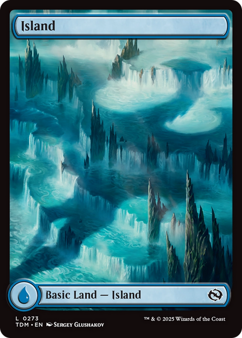 Island (0273) (TDM-273) - Tarkir: Dragonstorm