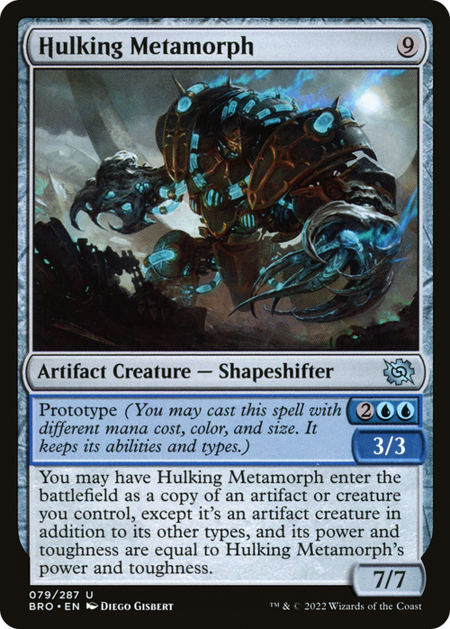 Hulking Metamorph (BRO-079) - The Brothers' War