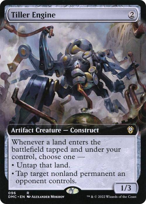 Tiller Engine (Extended Art) (DMC-096) - Dominaria United Commander: (Extended Art)
