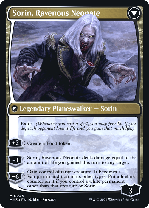 Sorin of House Markov (PRE-245) - Modern Horizons 3 Promos Foil