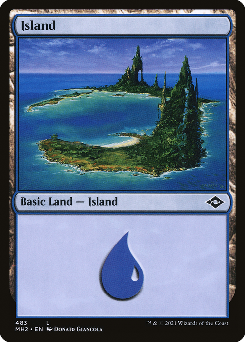 Island (483) (MH2-483) - Modern Horizons 2