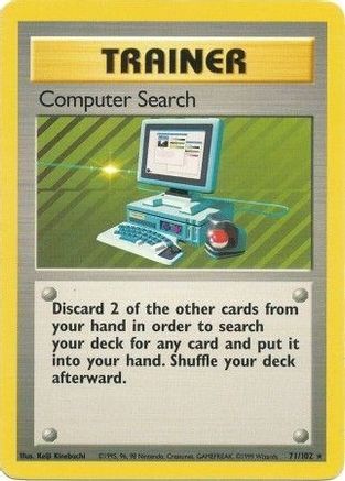 Computer Search 071  Base Set - Rare