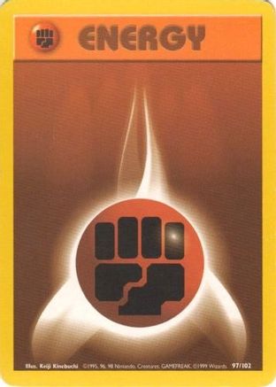 Fighting Energy 097  Base Set - Common