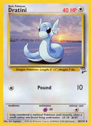 Dratini 038  Base Set 2 - Uncommon