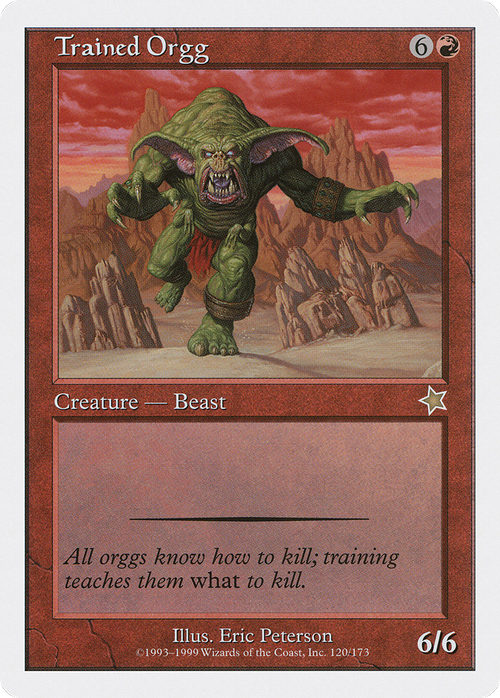 Trained Orgg (S99-120) - Starter 1999