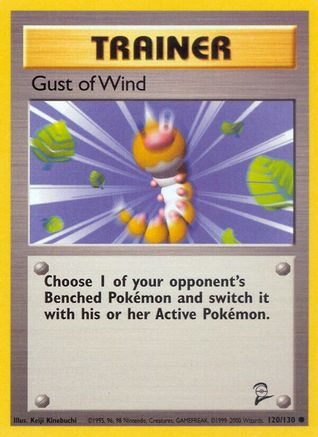Gust of Wind 120  Base Set 2 - Common
