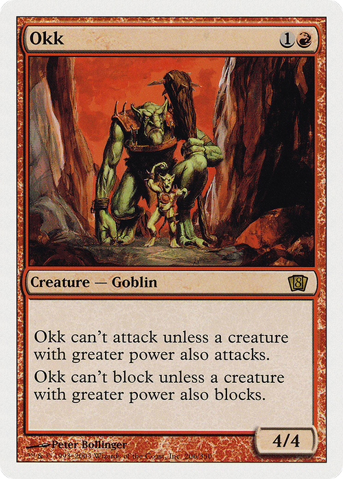 Okk (8ED-206) - 8th Edition