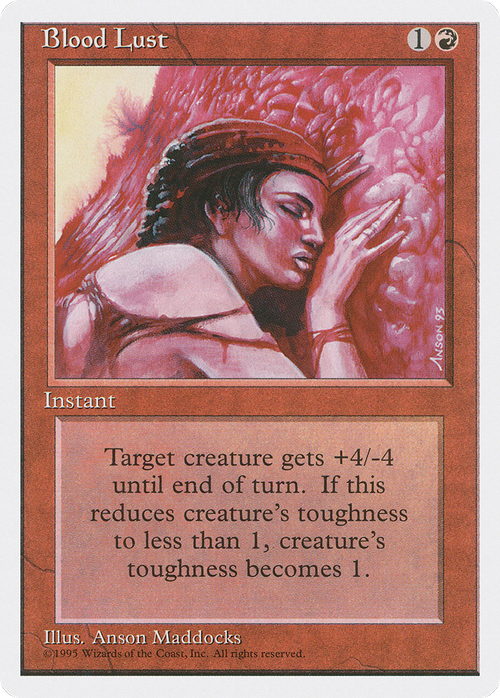 Blood Lust (4ED-) - Fourth Edition