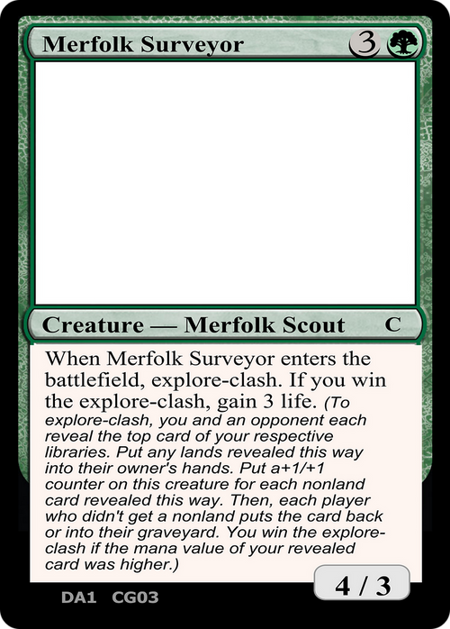 Merfolk Surveyor (UNK-) - Unknown Event