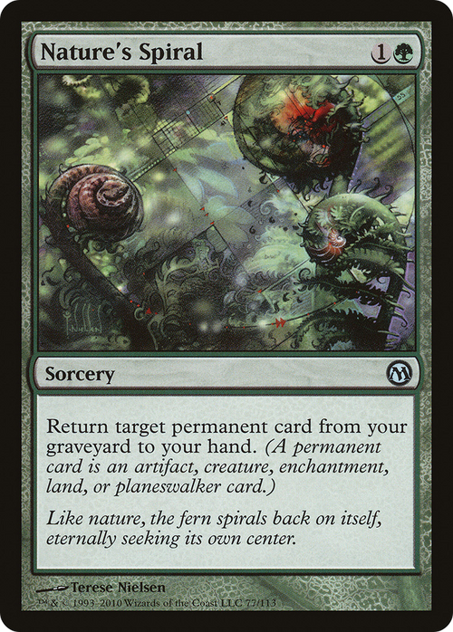 Nature's Spiral (DPA-077) - Duels of the Planeswalkers
