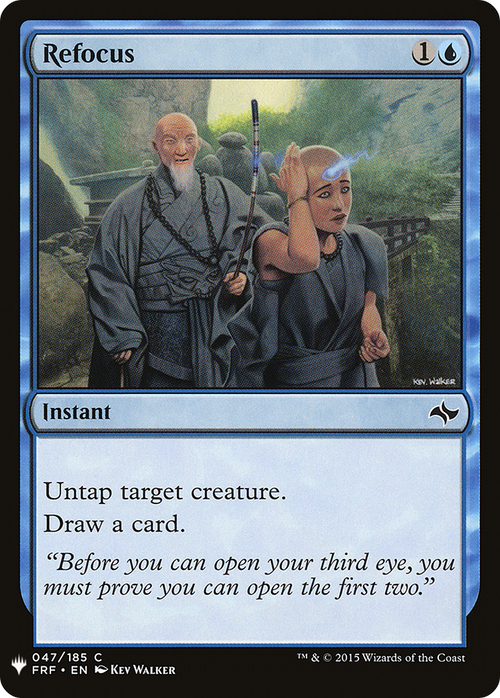 Refocus (LIST-FRF-47) - The List