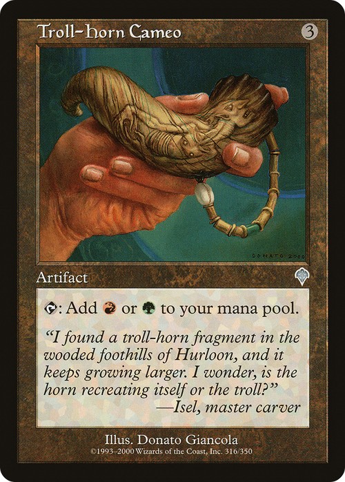 Troll-Horn Cameo (INV-316) - Invasion
