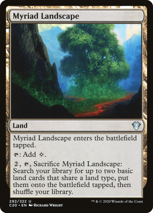 Myriad Landscape (C20-292) - Commander 2020