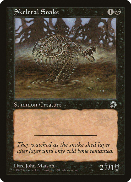 Skeletal Snake (POR-) - Portal